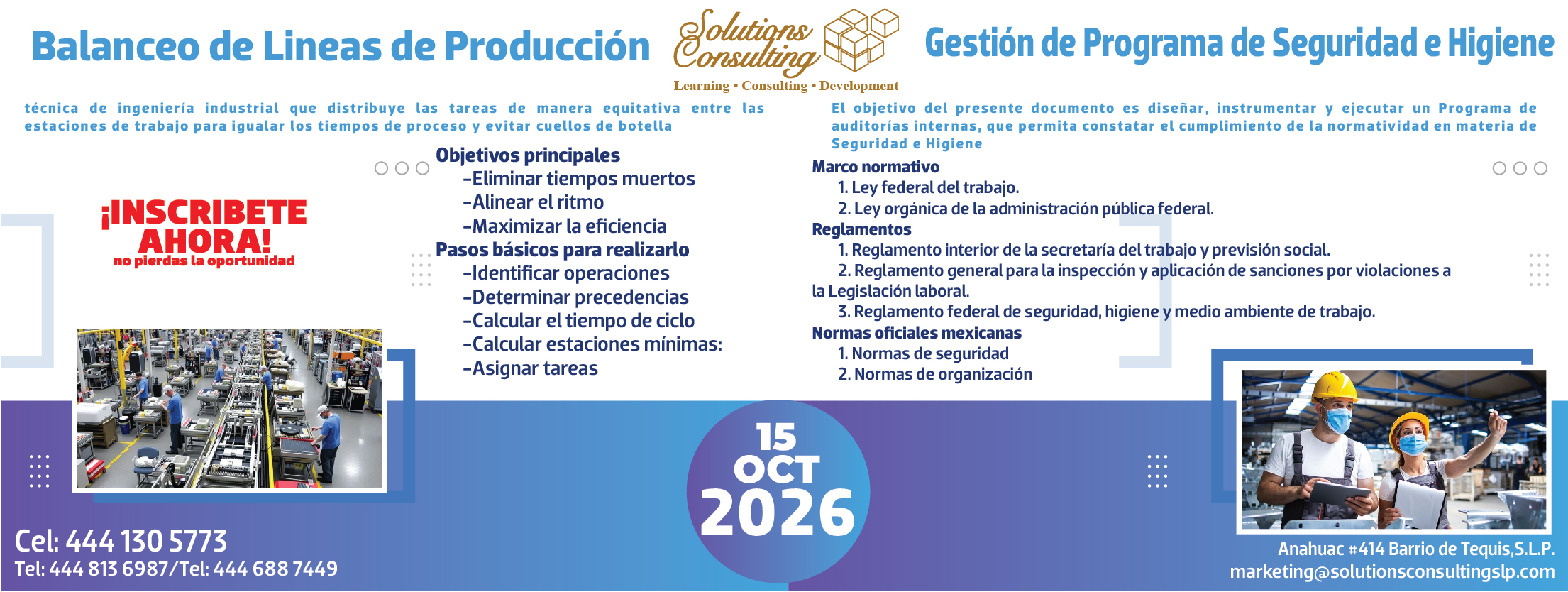 Balanceo de Líneas y Seguridad e Higiene
